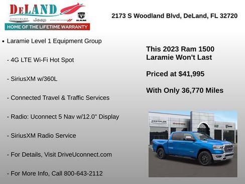 Used 2023 RAM 1500 Laramie image 24