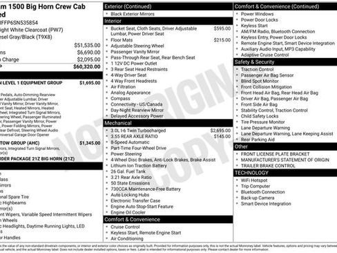 Used 2025 RAM 1500 Big Horn AWD/4WD image 48