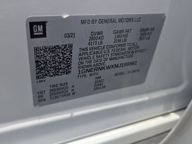 Used 2021 Chevrolet Traverse High Country FWD image 8