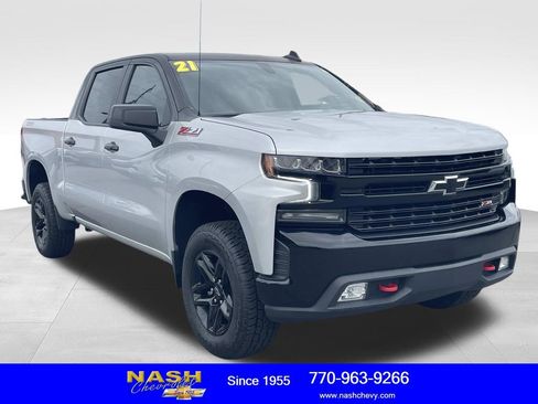 Used 2021 Chevrolet Silverado 1500 LT Trail Boss w/ Bed Protection Package image 1