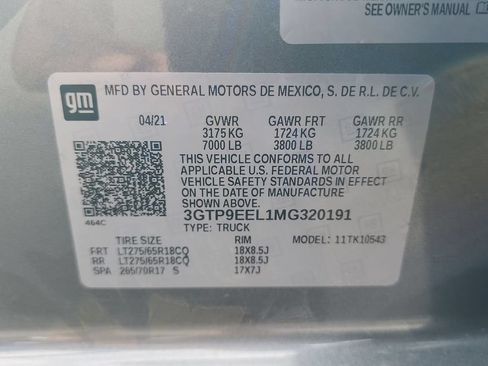 Used 2021 GMC Sierra 1500 AT4 w/ AT4 Premium Package AWD/4WD image 34
