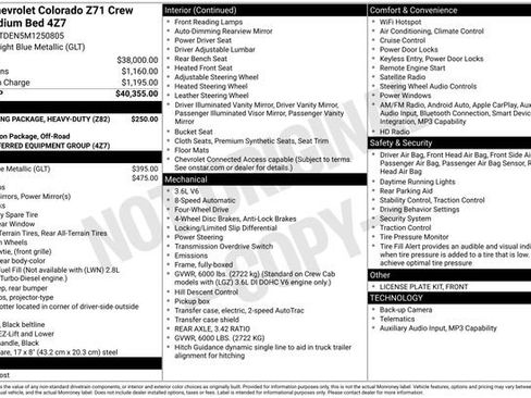 Used 2021 Chevrolet Colorado Z71 image 10