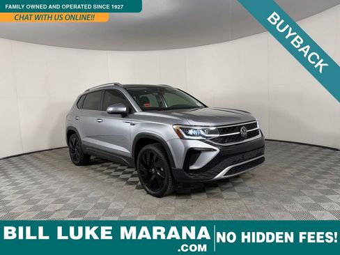 Used 2023 Volkswagen Taos SEL w/ Black Wheel Package AWD/4WD image 1