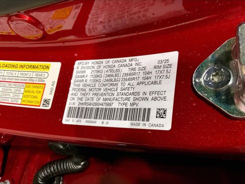 Used 2025 Honda CR-V LX image 36