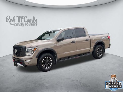 Used 2021 Nissan Titan PRO-4X w/ Pro-4x Utility Package AWD/4WD image 1