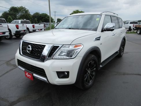 Used 2018 Nissan Armada Platinum w/ Captain Seat Package AWD/4WD image 11