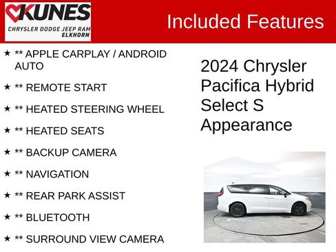 Used 2024 Chrysler Pacifica Select image 2