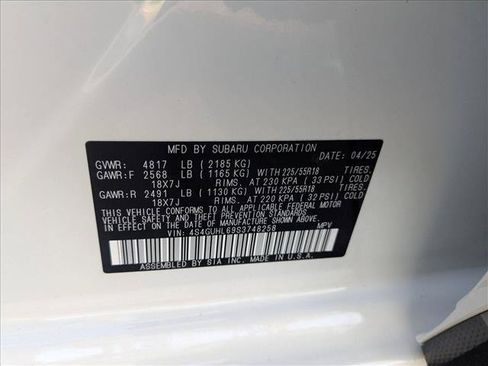 Used 2025 Subaru Crosstrek 2.5i Limited w/ Popular Package #3A AWD/4WD image 23
