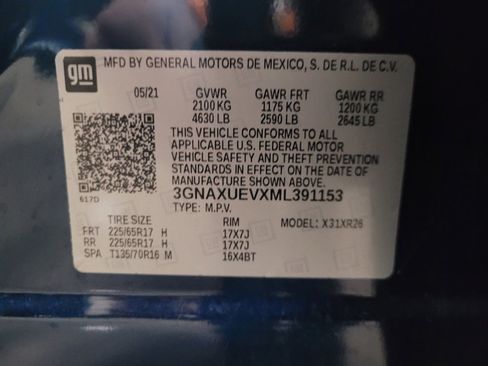 Used 2021 Chevrolet Equinox LT image 33