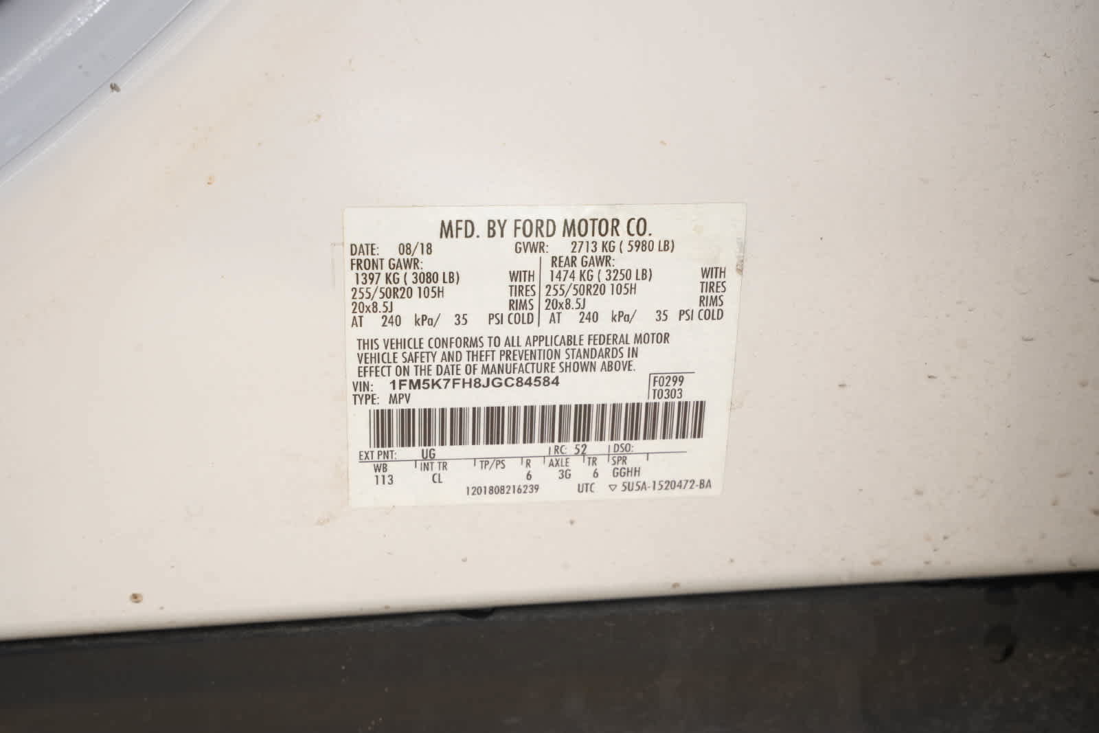 Used 2018 Ford Explorer Limited w/ Ford Safe & Smart Package FWD image 26