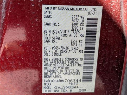 Used 2021 Nissan Frontier SV RWD image 20
