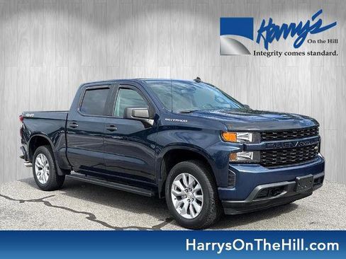 Certified 2020 Chevrolet Silverado 1500 Custom w/ Custom Value Package AWD/4WD image 1