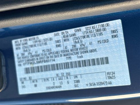 Used 2024 Ford F150 STX w/ Equipment Group 201A FX4 image 32