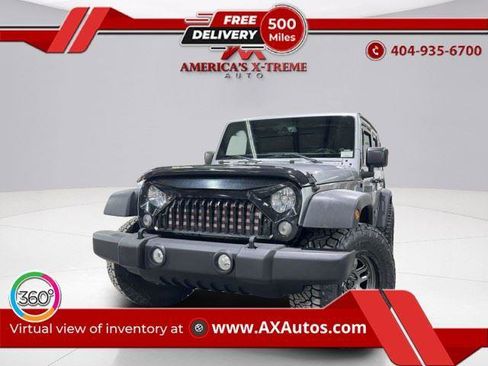 Used 2017 Jeep Wrangler Unlimited Sport w/ Quick Order Package 24S AWD/4WD image 1