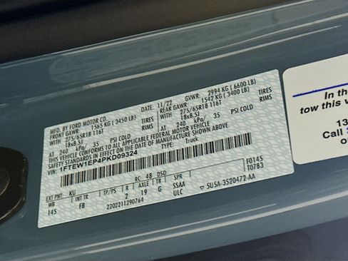 Used 2023 Ford F150 XLT w/ Equipment Group 302A High image 12