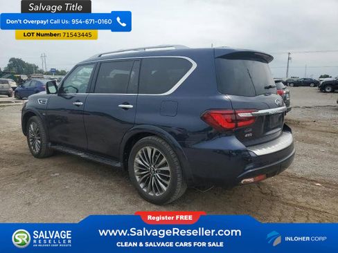 Used 2020 INFINITI QX80 Luxe w/ Sensory Package image 3