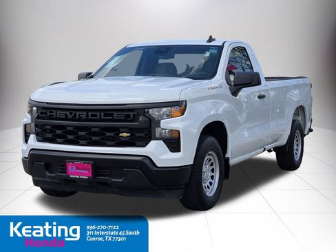 Used 2022 Chevrolet Silverado 1500 W/T w/ Trailering Package RWD image 4