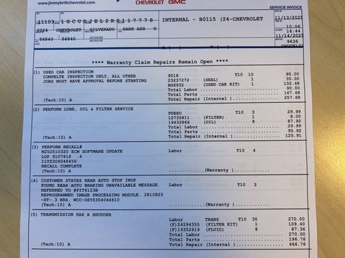 Used 2024 Chevrolet Silverado 1500 High Country image 33