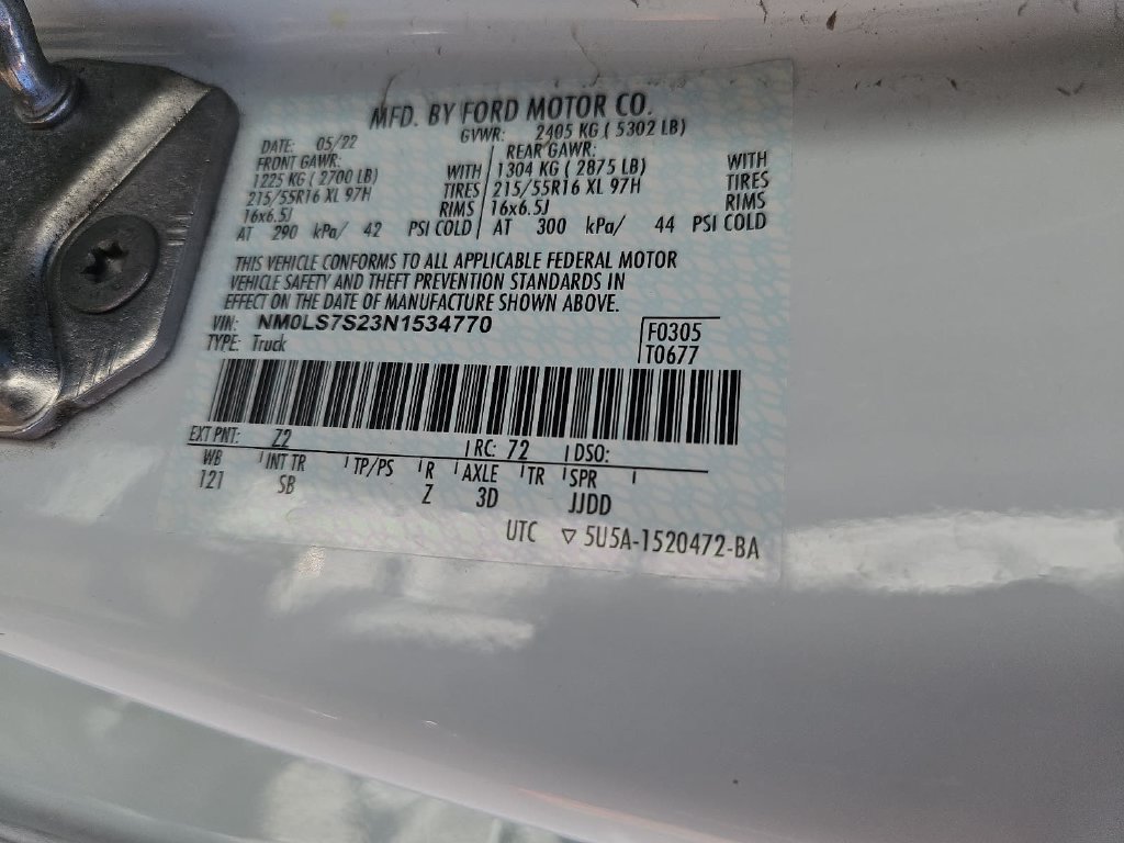 Used 2022 Ford Transit Connect XL FWD image 42