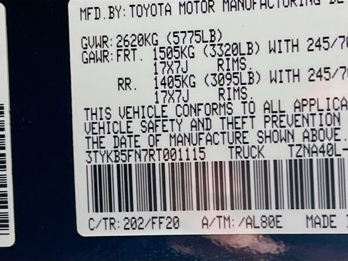 Certified 2024 Toyota Tacoma SR5 image 27