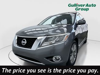 Used 2016 Nissan Pathfinder Platinum w/ Family Entertainment Package video 1