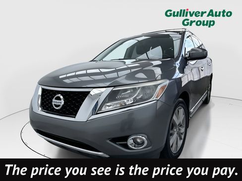 Used 2016 Nissan Pathfinder Platinum w/ Family Entertainment Package image 1