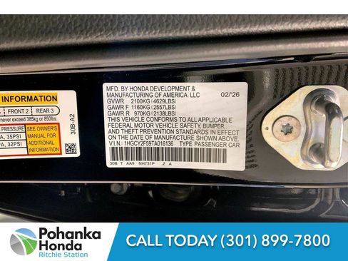 New 2026 Honda Accord Hybrid Sport image 21