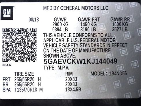 Used 2019 Buick Enclave Avenir w/ Avenir Technology Package image 50