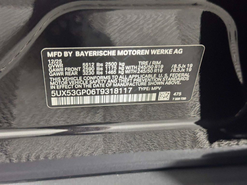 Used 2026 BMW X3 xDrive30i w/ Convenience Package AWD/4WD image 16