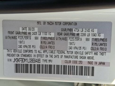 Used 2020 MAZDA CX-5 Grand Touring w/ GT Premium Package AWD/4WD image 30