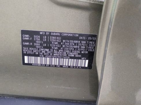 Used 2024 Subaru Outback Touring XT w/ Popular Package #2 image 42