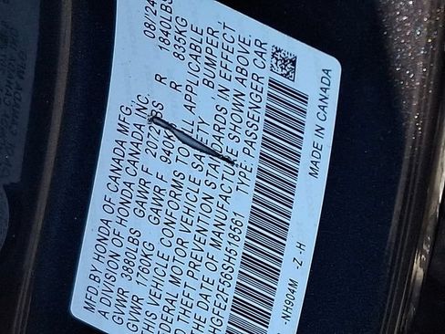 Certified 2025 Honda Civic Sport image 26