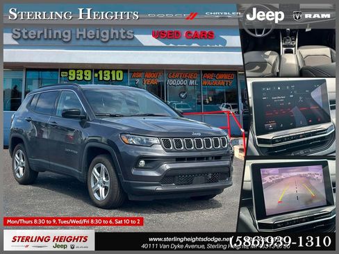 Used 2023 Jeep Compass Latitude w/ Convenience Group AWD/4WD image 1
