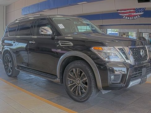 Used 2018 Nissan Armada Platinum w/ Captain Seat Package AWD/4WD image 3