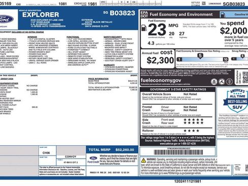 Used 2025 Ford Explorer ST-Line w/ Premium Package AWD/4WD image 34