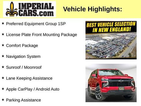 Used 2025 Chevrolet Tahoe RST w/ Comfort Package AWD/4WD image 8