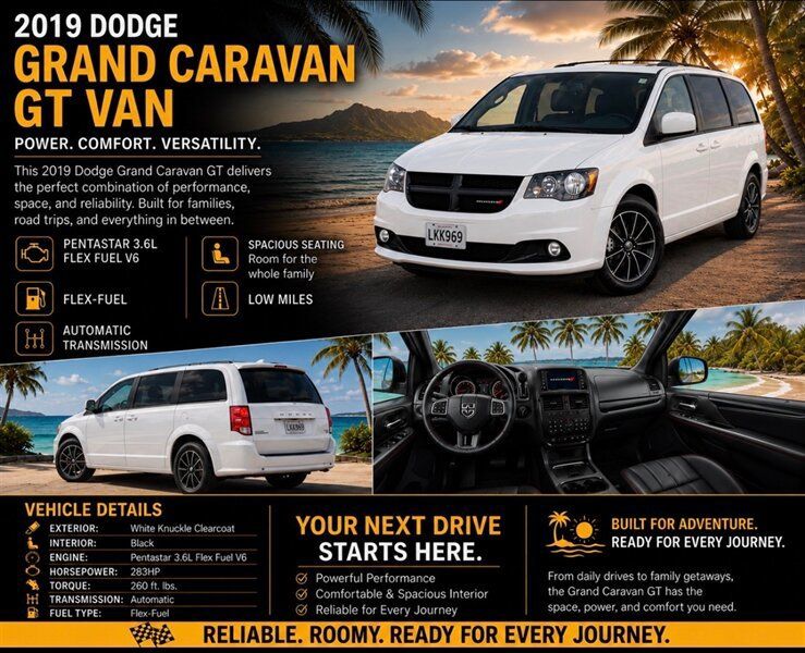 Used 2019 Dodge Grand Caravan GT FWD image 1