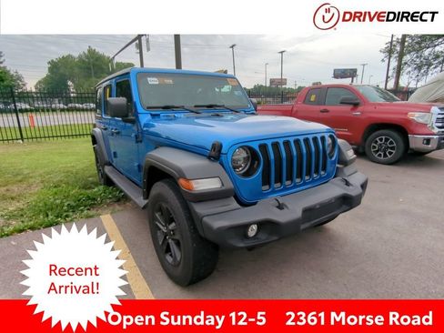 Used 2022 Jeep Wrangler Unlimited Sport AWD/4WD image 1