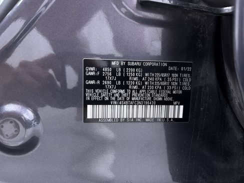 Used 2022 Subaru Outback Premium AWD/4WD image 15