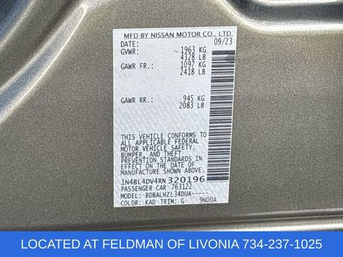Used 2024 Nissan Altima 2.5 SV FWD image 31