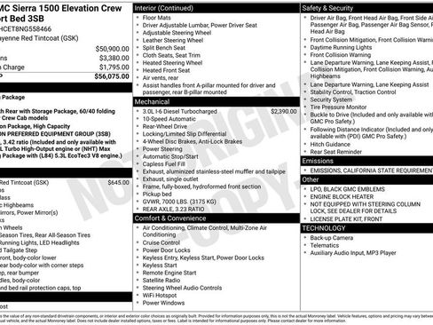 Used 2022 GMC Sierra 1500 Elevation image 3