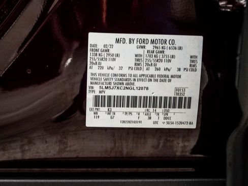 Used 2022 Lincoln Aviator Reserve w/ Elements Package Plus image 44