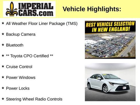 Certified 2023 Toyota Corolla LE image 3