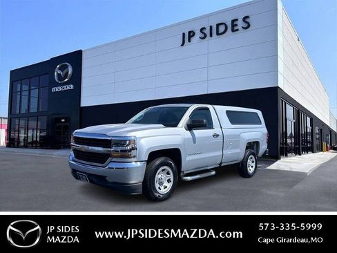 Used 2017 Chevrolet Silverado 1500 W/T w/ Chrome Bumper Package image 1