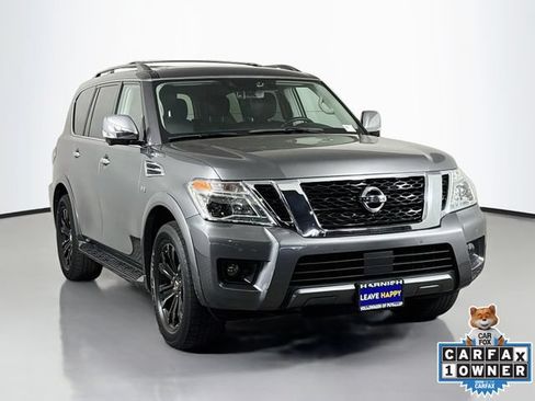 Used 2020 Nissan Armada Platinum w/ Interior Lighting Package AWD/4WD image 1