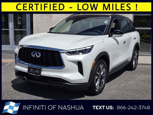 Certified 2023 INFINITI QX60 Luxe w/ Cargo Package AWD/4WD image 1