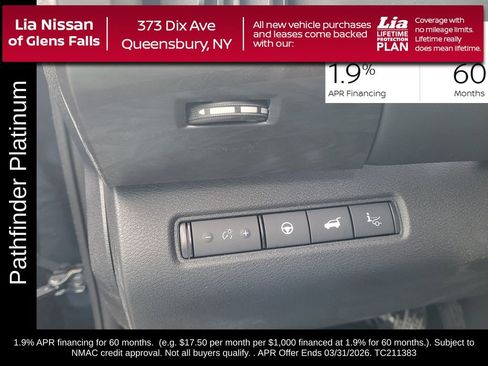 New 2026 Nissan Pathfinder Platinum image 16