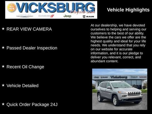 Used 2016 Jeep Cherokee Latitude w/ Cold Weather Group AWD/4WD image 25