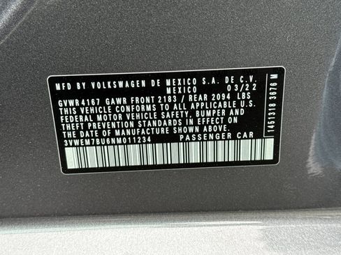 Used 2022 Volkswagen Jetta SE image 27