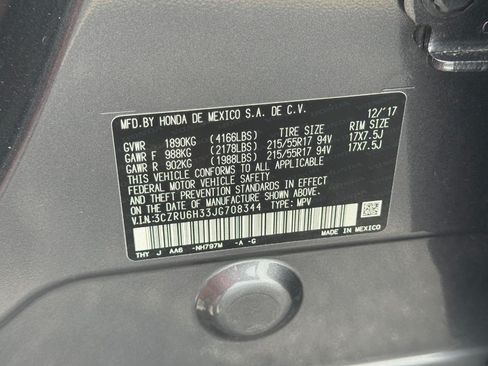 Certified 2018 Honda HR-V LX image 26